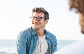 Man with Receding Hairline
