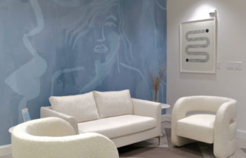 Waiting area at Kalos Hair Transplant, LLC in Atlanta GA