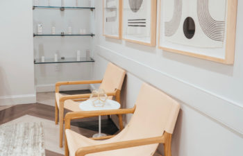 Waiting area at Kalos Hair Transplant, LLC in Atlanta GA