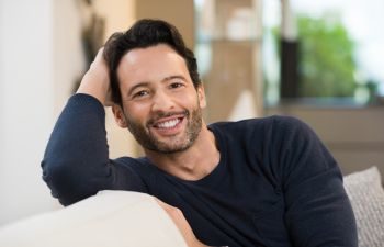 Smiling Male WIth Receding Hairline