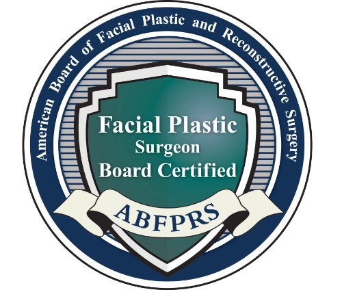 American Board of Facial Plastic and Reconstructive Surgery Facial Plastic Surgeon Board Certified ABFPRS